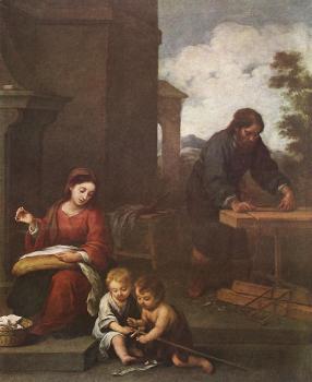 巴托洛梅 埃斯特班 牟利羅 Holy Family with the Infant St John 巴托洛梅 埃斯特班 牟利羅 Holy Family with the Infant St John
